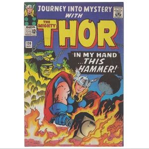 ‼️CLOSING SALE EVERYTHING MUST GO ‼️Thor Comic Book Wood Wall Decor